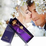 24K Gold Rose Gift Box